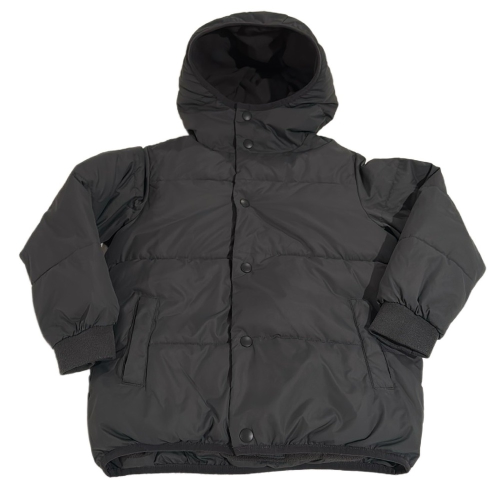 VGUC⭐️ JCrew Crewcuts Soft Puffer Winter Coat Fleece Lined Size 6-7